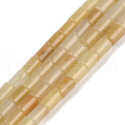 Natural Yellow Aventurine Beads Strands G-C128-A28-01-1