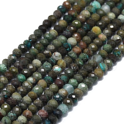 Natural African Turquoise(Jasper) Beads Strands G-G106-A31-01-1