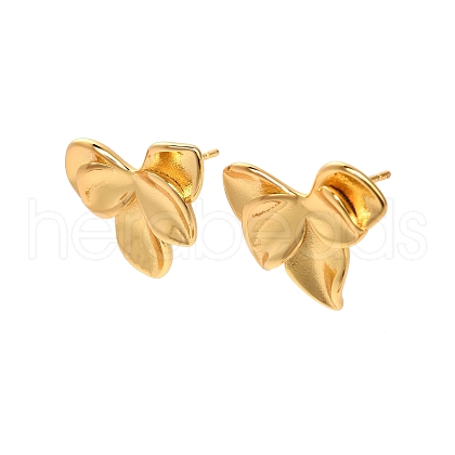 304 Stainless Steel Stud Earrings EJEW-P316-09G-1