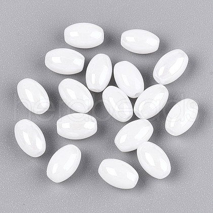 Opaque Colours Luster Glass Seed Beads SEED-N008-02A-01-1