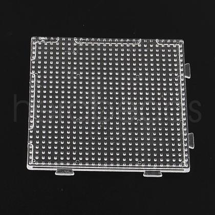 Square Pegboards for 3x2.5mm Mini Fuse Beads DIY-Q009-08-1