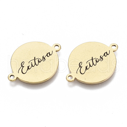 201 Stainless Steel Enamel Links connectors STAS-S079-144E-1