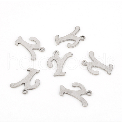 Non-Tarnish 201 Stainless Steel Pendants STAS-L244-04Y-P-1