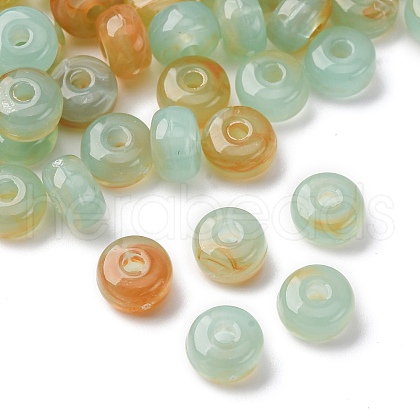 70Pcs Transparent Acrylic Beads OACR-S069-01F-1