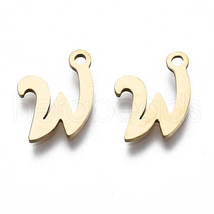 201 Stainless Steel Charms STAS-T044-217G-W-1