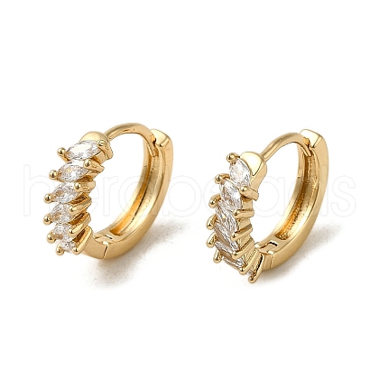 Brass Hoop Earrings EJEW-L271-15KCG-06-1