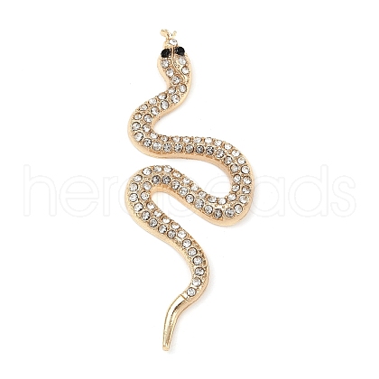 Alloy with Rhinestones Jewelry Accessory PALLOY-R156-01G-02-1