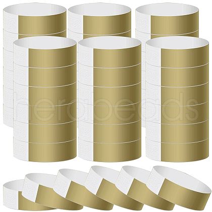 CREATCABIN 300Pcs Synthetic Paper Disposable Wristbands BJEW-CN0001-13A-1