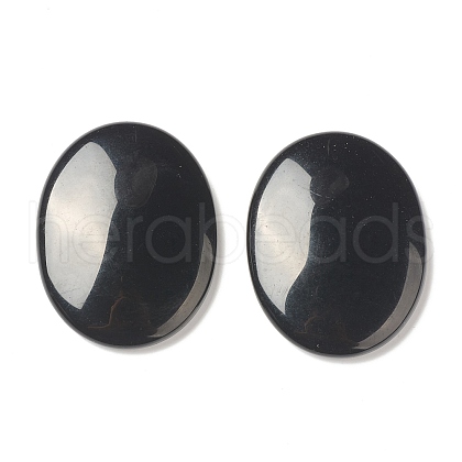 Mother's Day Gifts Natural Obsidian Worry Stone for Anxiety Therapy G-B036-01F-1