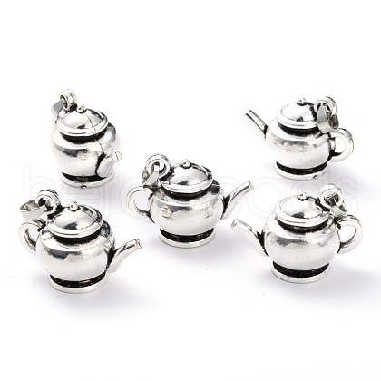 Tibetan Style Alloy Pendants PALLOY-P224-09AS-1