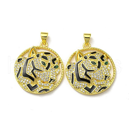 Real 18K Gold Plated Brass Pendants KK-L209-022G-1