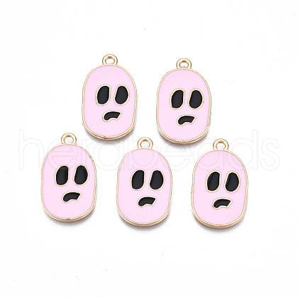 Alloy Enamel Pendants ENAM-S130-21B-1