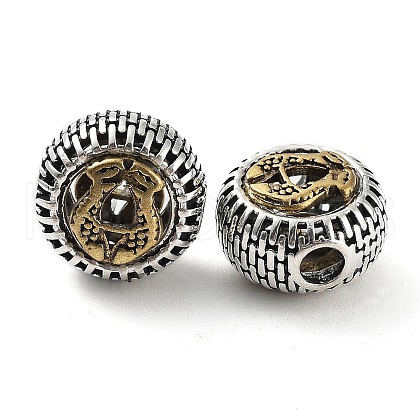 Brass Beads KK-Q800-03AG-1