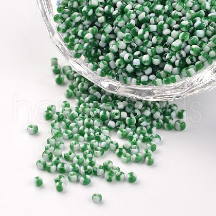12/0 Opaque Colours Seep Glass Beads SEED-M008-C04-1