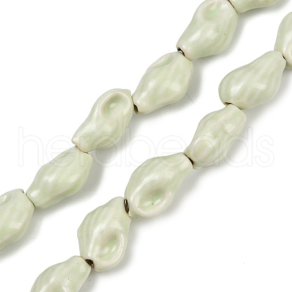 Ocean Series Handmade Porcelain Beads PORC-R002-04A-08-1