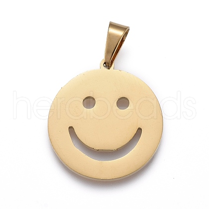 Ion Plating(IP) 304 Stainless Steel Pendants X-STAS-K191-37G-1