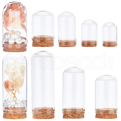 CRASPIRE 22Pcs 7 Styles Glass Dome Cover AJEW-CP0005-91-1