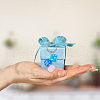 SUPERFINDINGS 56Pcs 14 Styles Transparent Resin Pendants FIND-FH0010-47-6