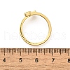 Brass Cuff Rings for Women RJEW-U044-Q-5