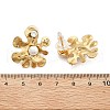 304 Stainless Steel Clear Cubic Zirconia Stud Earrings EJEW-R020-05G-01-5