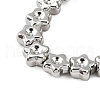 Electroplate Glass Beads Strands EGLA-V001-02I-3