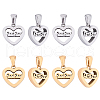 Unicraftale Mother's Day 304 Stainless Steel Charms STAS-UN0019-60-1