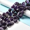 Natural Amethyst Beads Strands G-B026-02A-4