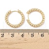 Brass Hoop Earrings EJEW-D320-22G-5
