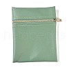 Imitation Leather Jewelry Storage Zipper Bags ABAG-G016-01D-06-1