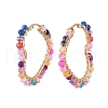 201 Stainless Steel Hoop Earrings EJEW-JE04117-05-2
