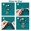 SUPERFINDINGS 40Pcs Tibetan Style Alloy Pendants FIND-FH0010-42-4