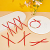 Unicraftale 10Pcs Twisted Nylon Cord Slider Bracelet Making MAK-UN0001-54B-2