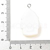 Cute Pig Theme Opaque Resin Pendants RESI-V005-007E-3