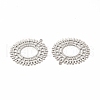 Non-Tarnish Ion Plating(IP) 304 Stainless Steel Pendants STAS-E185-10P-2
