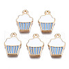 Alloy Enamel Pendants ENAM-S121-127C-1
