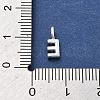 925 Sterling Silver with Cubic Zirconia Charms STER-Q004-01E-S-3