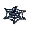 Halloween Theme Glass Seed Beads PALLOY-MZ00778-02-3