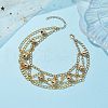 304 Stainless Steel Anklet AJEW-AN00607-2