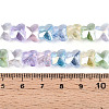 Transparency Glass Beads Strands GLAA-T025-03A-01-4