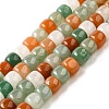 Natural Mixed Aventurine Beads Strands G-U023-B02-02-2