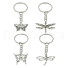 Insect Theme Alloy Keychain KEYC-YW00053-01-2