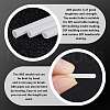 Olycraft 30Pcs ABS Plastic Round Tube KY-OC0001-44A-4