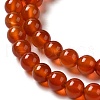 Natural Agate Beads Strands X-G-G390-6mm-03-5
