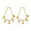 304 Stainless Steel Earrings for Women EJEW-E305-12G-1