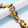 Handmade Porcelain Beads X1-PORC-G002-54A-4