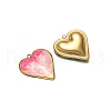 Stainless Steel Enamel Pendants PW-WGAA399-02-1