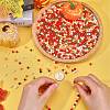 SUNNYCLUE 1200Pcs 6 Colors Thanksgiving Day Themed Opaque Acrylic Beads MACR-SC0001-44-3