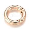 Alloy Spring Gate Ring PALLOY-WH0066-19A-1