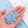 Opaque Acrylic Beads MACR-S370-C6mm-SS2113-5