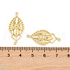 Rack Plating Brass Connector Charms KK-P269-18G-3